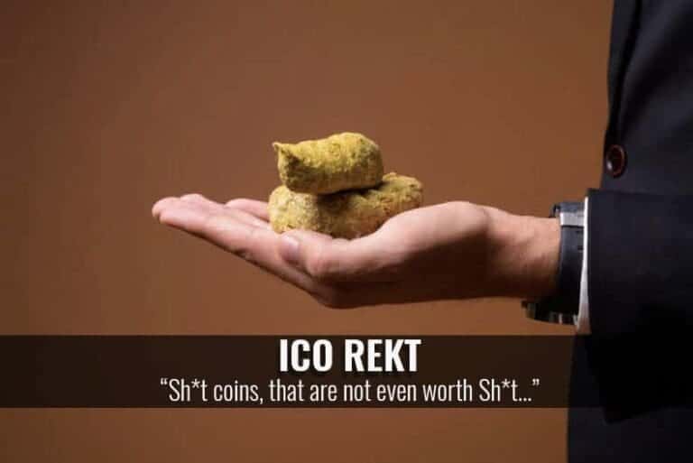 ICO REKT “Sh*t coins, that are not even worth Sh*t…”