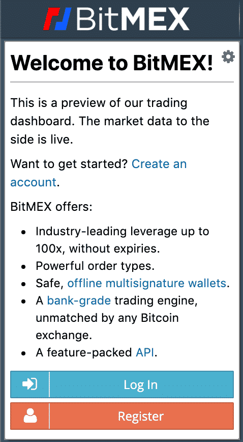 Bitmex leverage