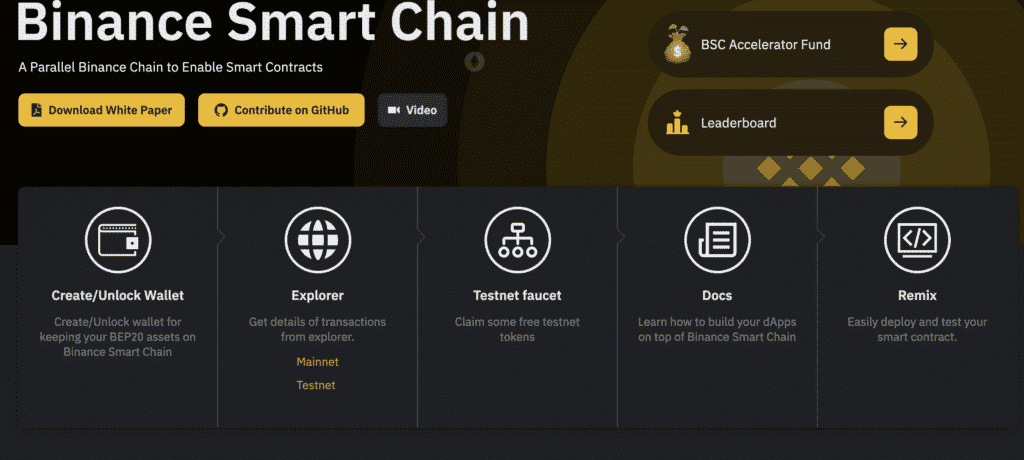 BSC Binance Smart Chain