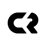A bold, black, stylized logo combining the letters "C" and "R" on a white background. The letters are joined with angular, geometric lines, creating a modern and unified design.